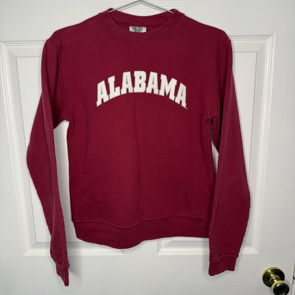 The Cotton Exchange Vintage Alabama Crimson Crew Neck Sweatshirt Size Small GUC - Picture 1 of 5